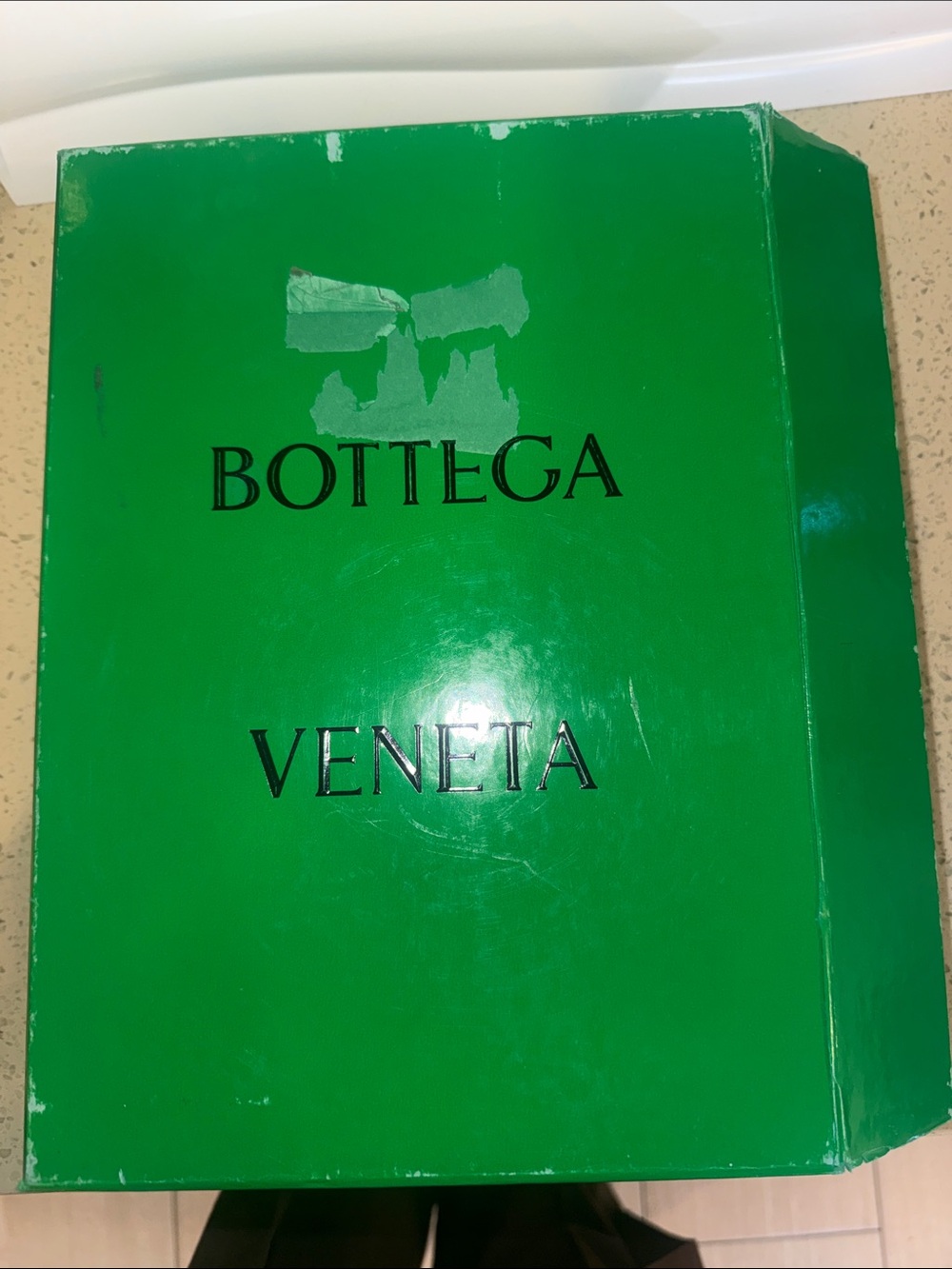 Bottega Veneta Vibrant Green Retail Box